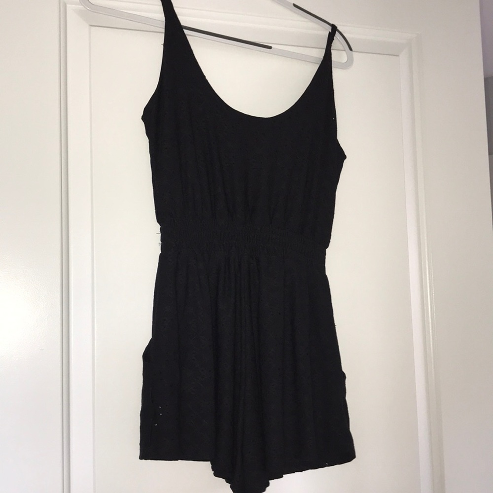 Lucy Love Black Romper